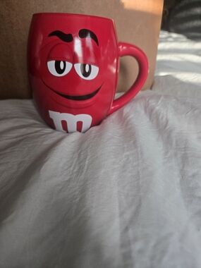 M&M's Red Character "Wanna Piece of Me?" Coffee Mug 2023